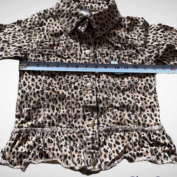 365 Kids from Granimals x Hello Kitty Sanrio 2020 Cheeta Jacket Kids Sz 7 - Picture 7 of 11